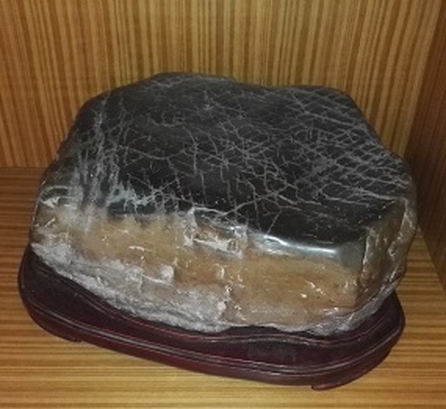 棋盘·彩陶石