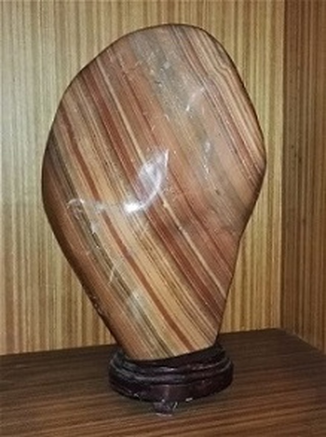 高山流水·彩纹石