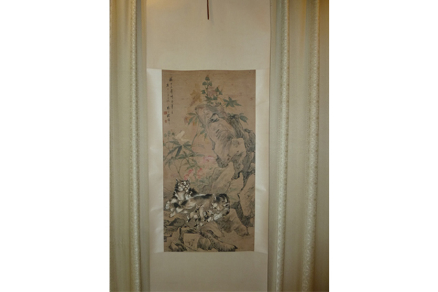 Cheng Zhang: Thirteen peaks thatched cottage brushwork