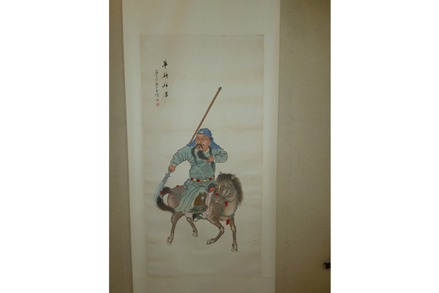 Xie Sunxiang rode alone to Han